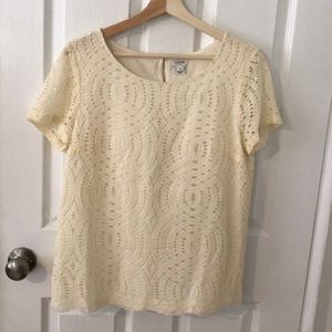 J.Crew Lace Top
